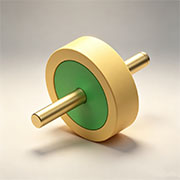 50Ω characteristic impedance - single core flat head